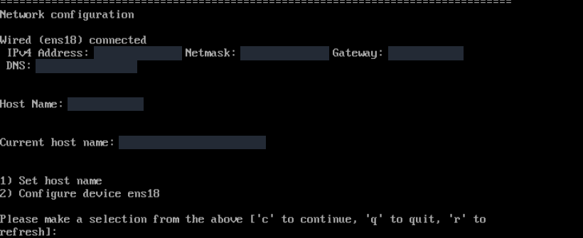 Ağ kartının connected durumuna geldiğini doğrulayın; gerçek CentOS Stream kurulum ekranı.